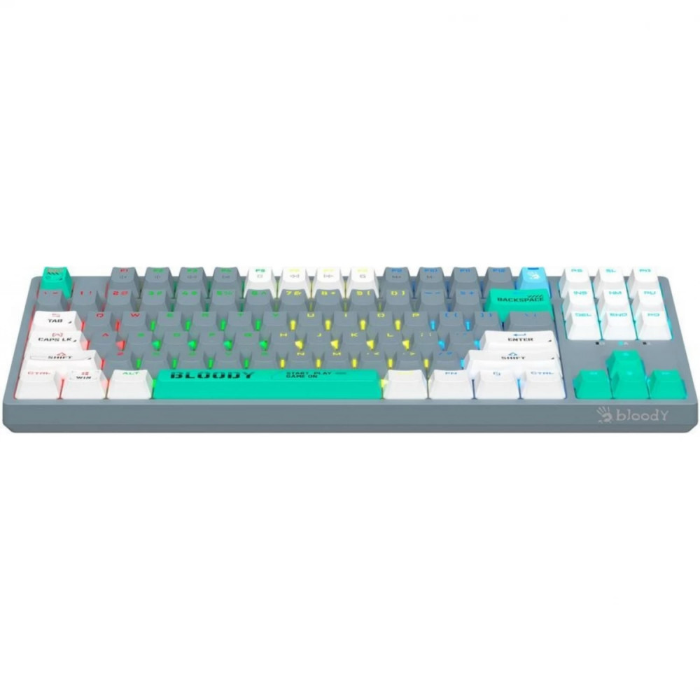 Клавиатура A4Tech Bloody S87 Energy Ash S87 USB ENERGY ASH Проводная, USB - миниатюра 13