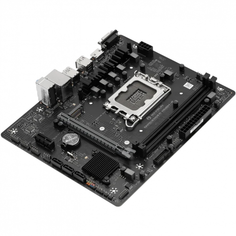 Материнская плата Maxsun Challenger H610M-R MS-Challenger H610M-R Micro-ATX, LGA 1700 - миниатюра 8