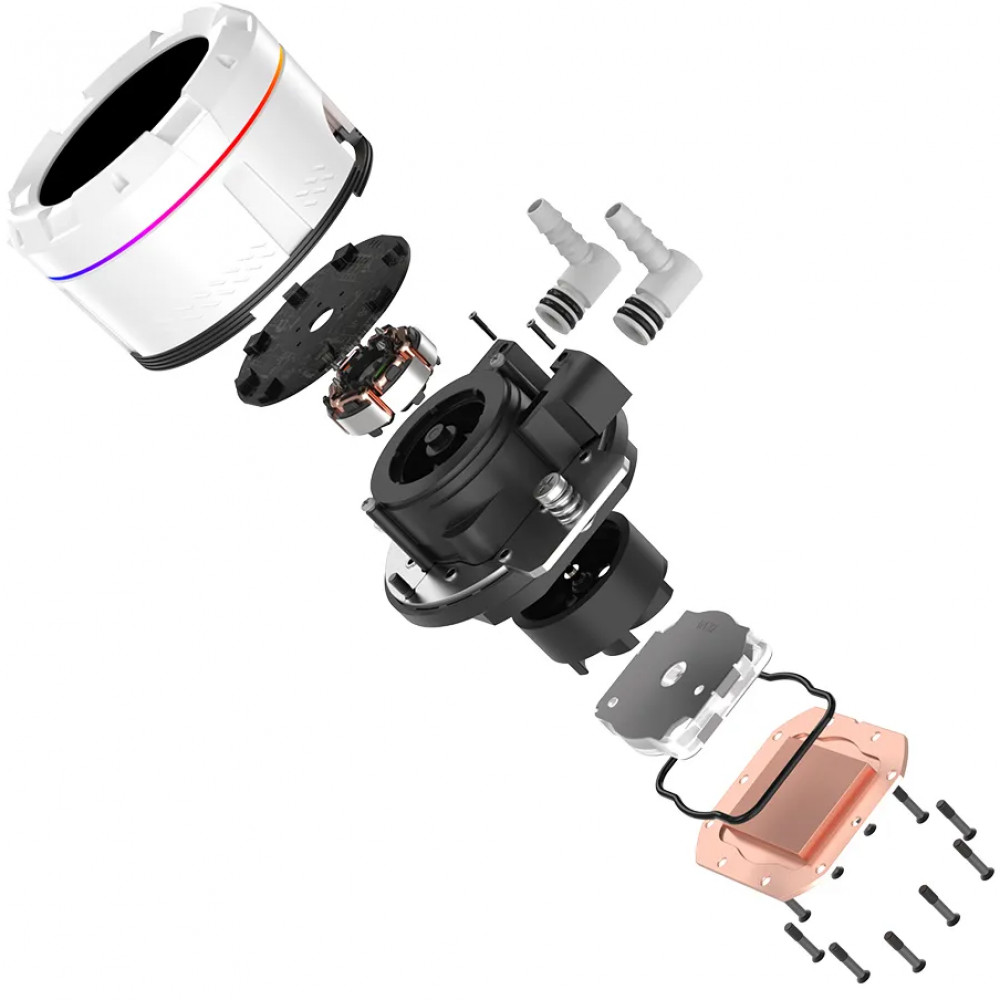 Система охлаждения ID-Cooling SL240 White Для процессора - миниатюра 13