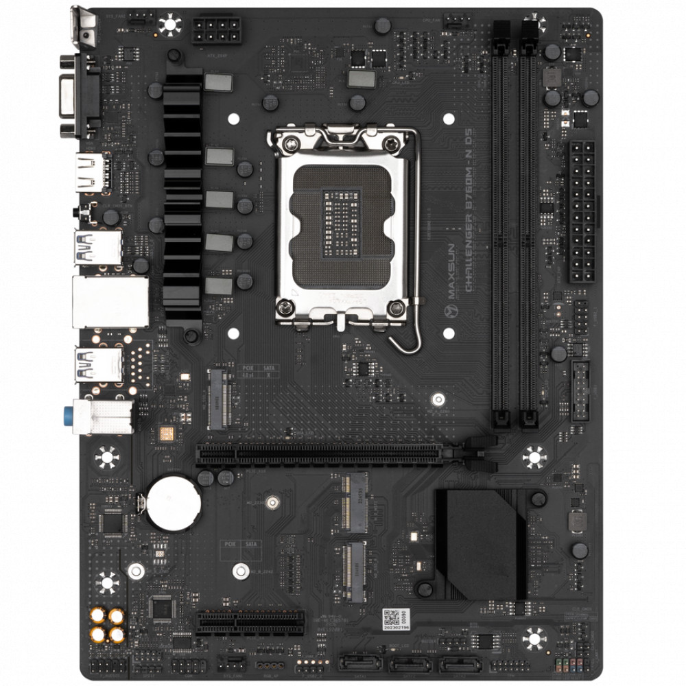 Материнская плата Maxsun Challenger B760M-N D5 MS-Chall_760nd5 Micro-ATX, LGA 1700 - миниатюра 8