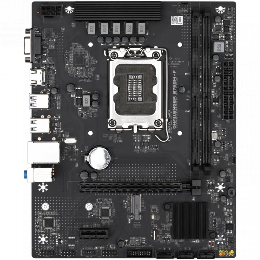 Материнская плата Maxsun Challenger B760M-F 6940709699638 Micro-ATX, LGA 1700 - миниатюра 7