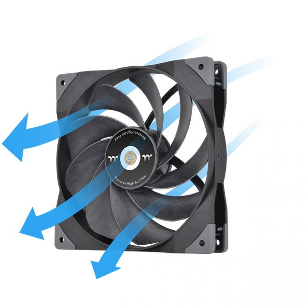 Система охлаждения Thermaltake SWAFAN GT14 PC Cooling Fan TT Premium Edition CL-F157-PL14BL-A Для системного блока - миниатюра 8