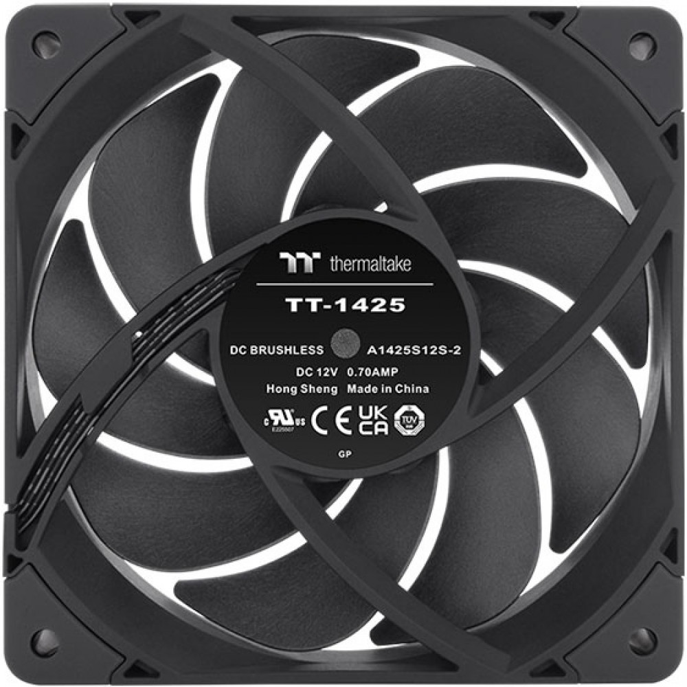 Система охлаждения Thermaltake TOUGHFAN 14 Pro PC Cooling Fan (2 Fan Pack) CL-F160-PL14BL-A Для системного блока - миниатюра 9
