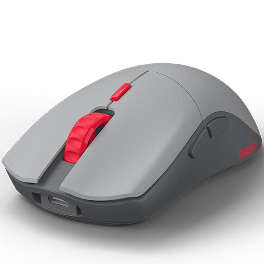 Мышь GLORIOUS Series One PRO серый/красный GLO-MS-P1W-CT-FORGE Игровые, Беспроводная - миниатюра 6