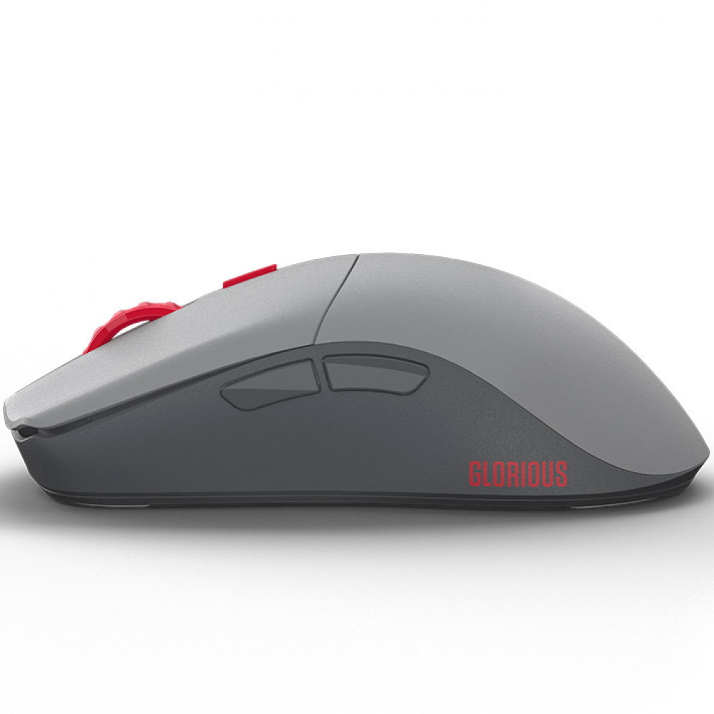 Мышь GLORIOUS Series One PRO серый/красный GLO-MS-P1W-CT-FORGE Игровые, Беспроводная - миниатюра 8