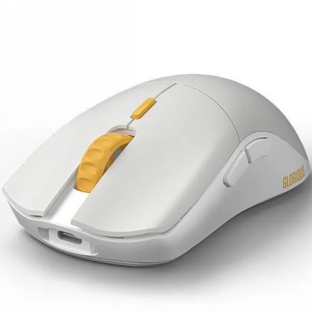 Мышь GLORIOUS Series One PRO серый/желтый GLO-MS-P1W-GE-FORGE Игровые, Беспроводная - миниатюра 6