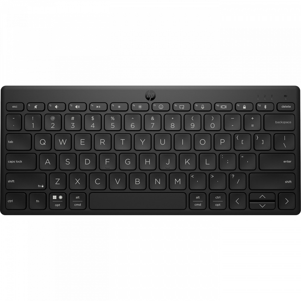 Клавиатура HP 350 Multi-Device Compact Wireless Keyboard - Black 692S8AA Беспроводная, USB - миниатюра 7