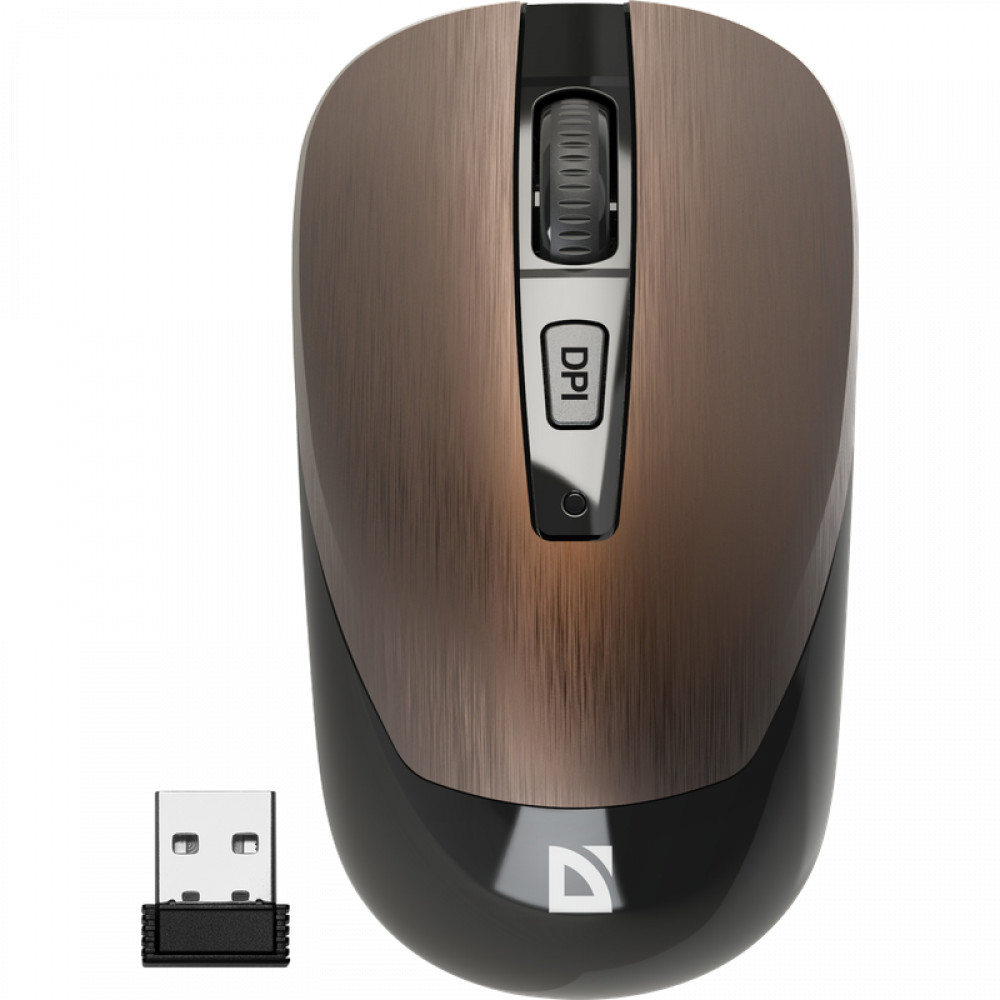 Мышь Defender Wave MM-995 52992 Бюджетные, Беспроводная - миниатюра 5