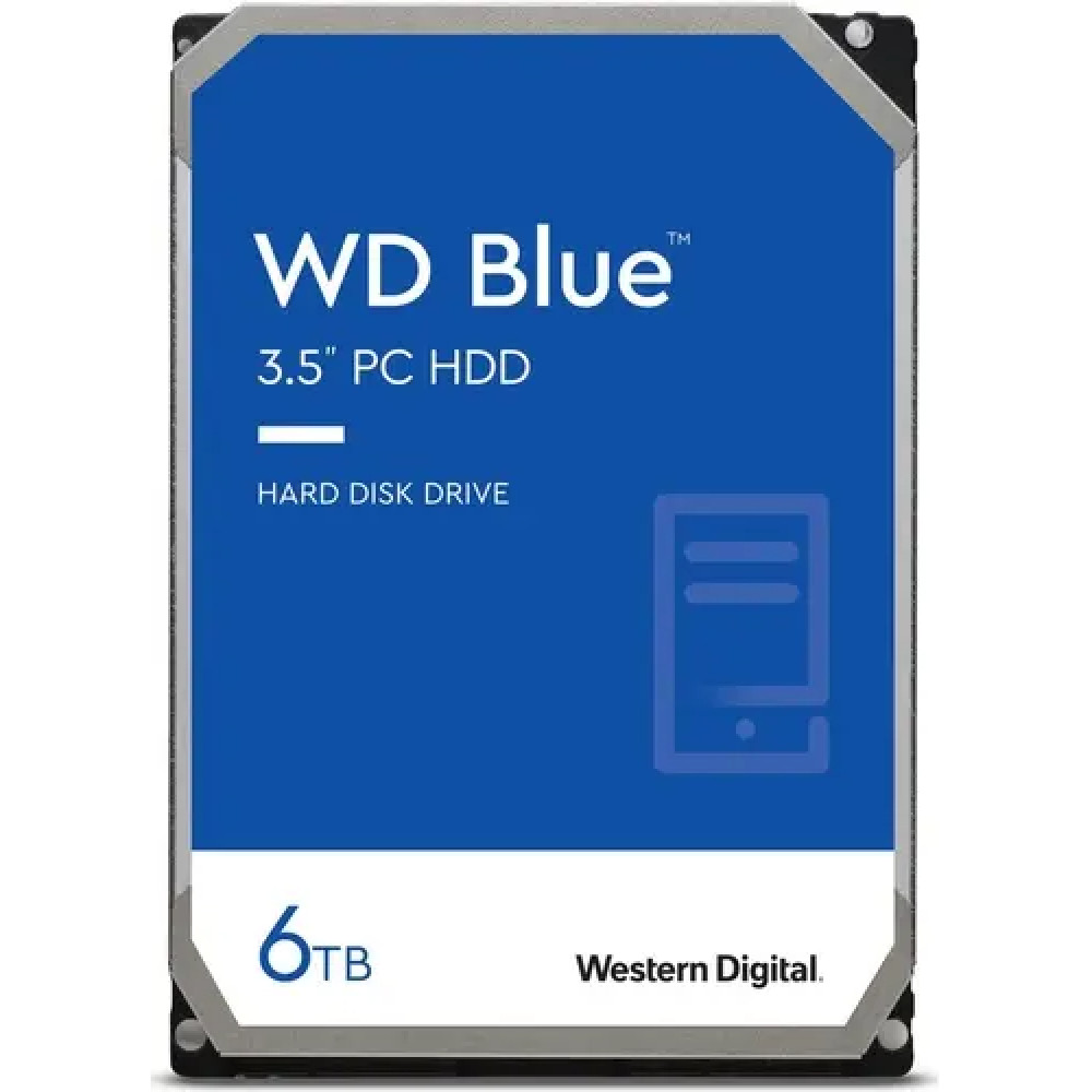 Жесткий диск Western Digital WD60EZAX HDD (классические), 6 ТБ, 3.5 дюйма, SATA - миниатюра 2