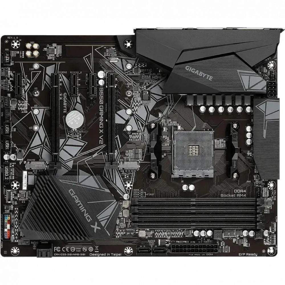 Материнская плата Gigabyte B550 GAMING X V2 1.3 ATX, AMD AM4 - миниатюра 6