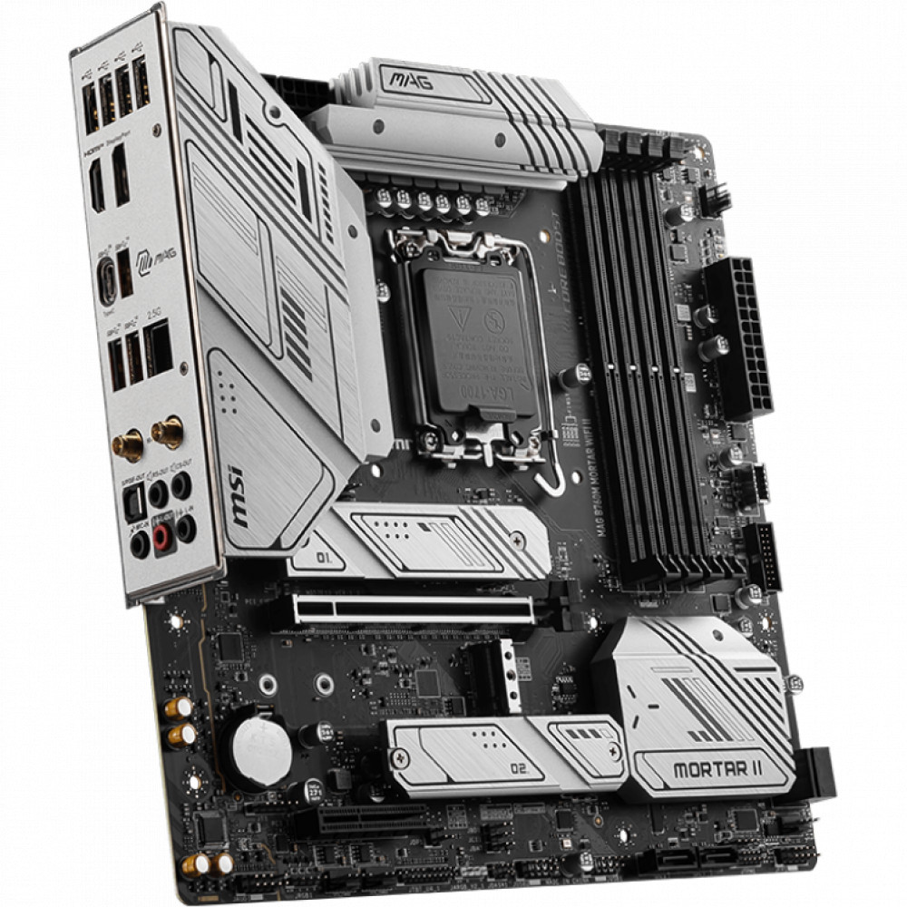 Материнская плата MSI MAG B760M MORTAR WIFI II Micro-ATX, LGA 1700 - миниатюра 6