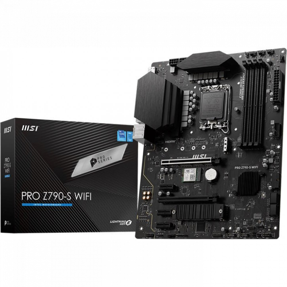 Материнская плата MSI PRO Z790-S WiFi PRO Z790-S WIFI ATX, LGA 1700 - миниатюра 10