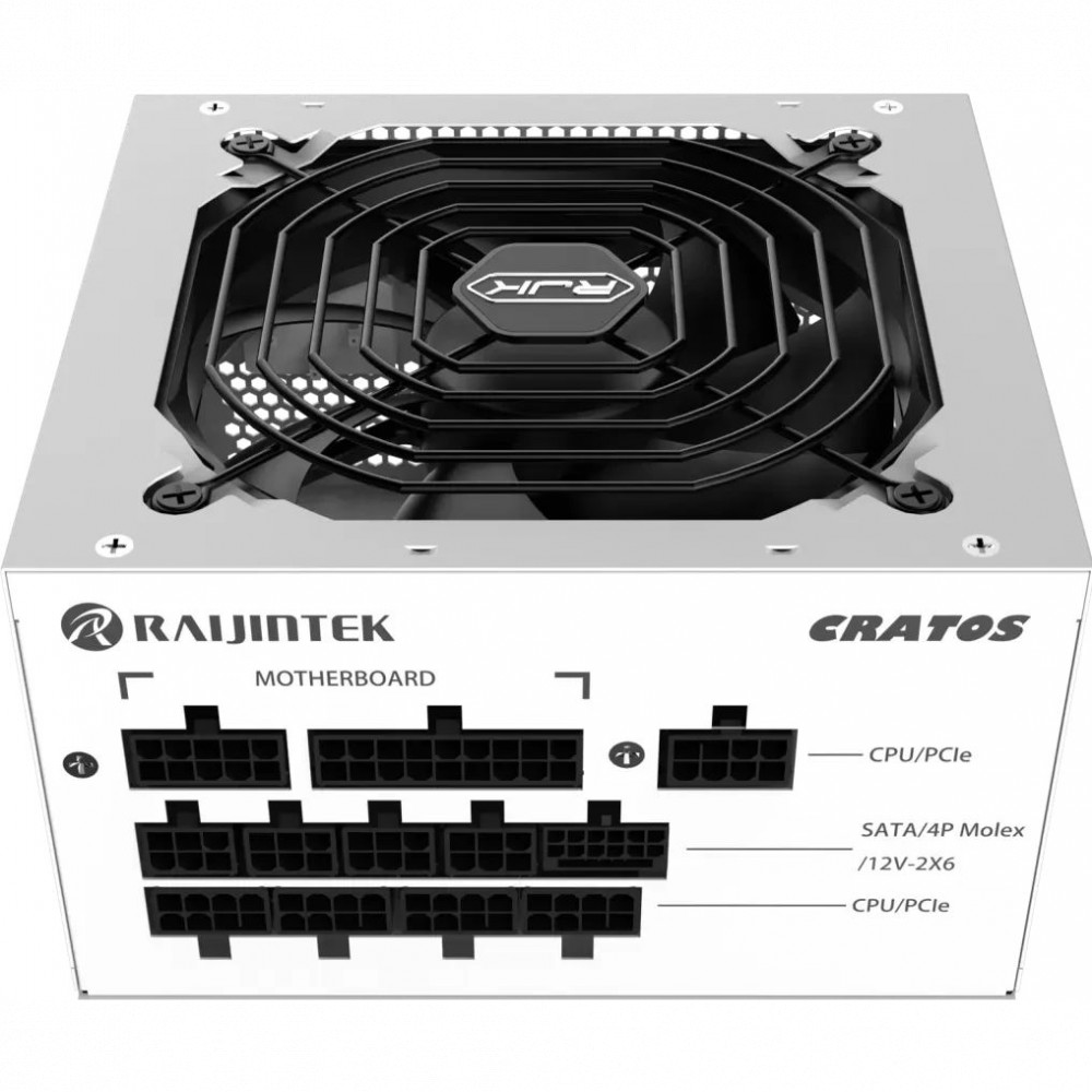 Блок питания Raijintek CRATOS, 80+ Gold, white 0R30B00006 1000 Вт - миниатюра 7