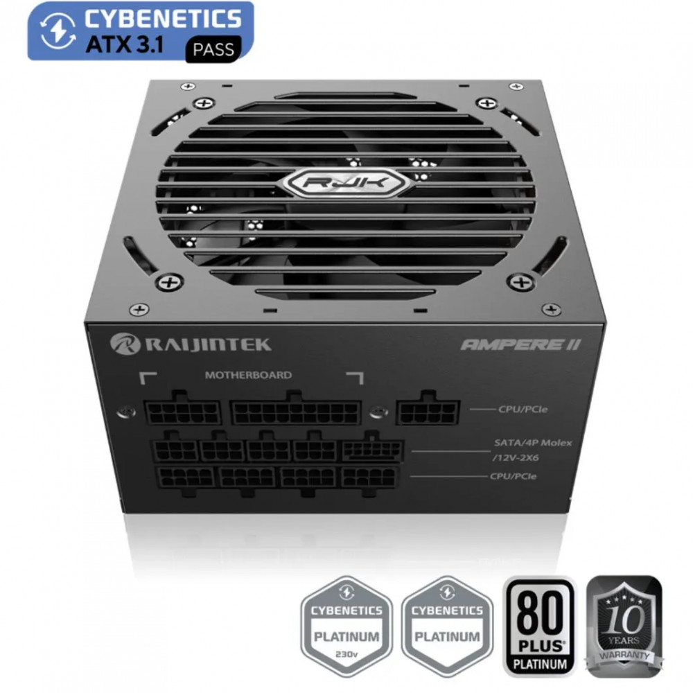 Блок питания Raijintek AMPERE II 1000 0R30B00041 1000 Вт - миниатюра 8