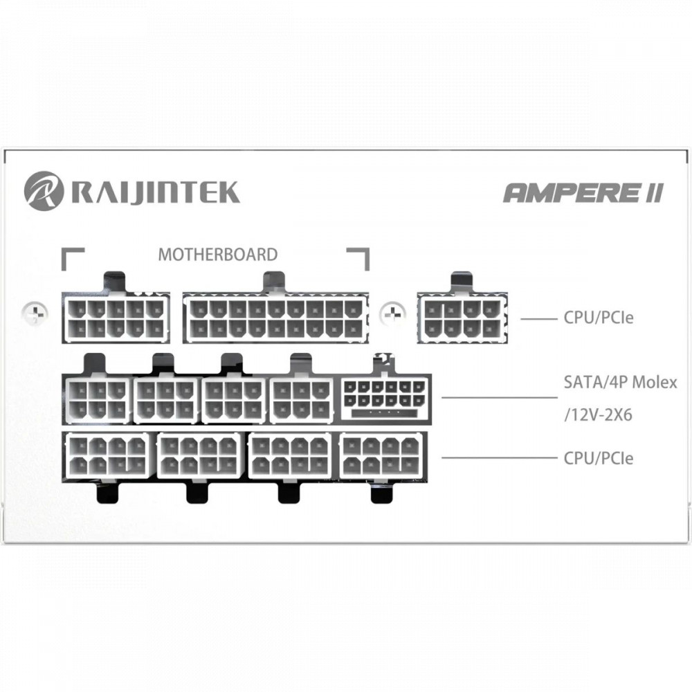 Блок питания Raijintek AMPERE II, 80+ Platinum 0R30B00042 1000 Вт - миниатюра 8