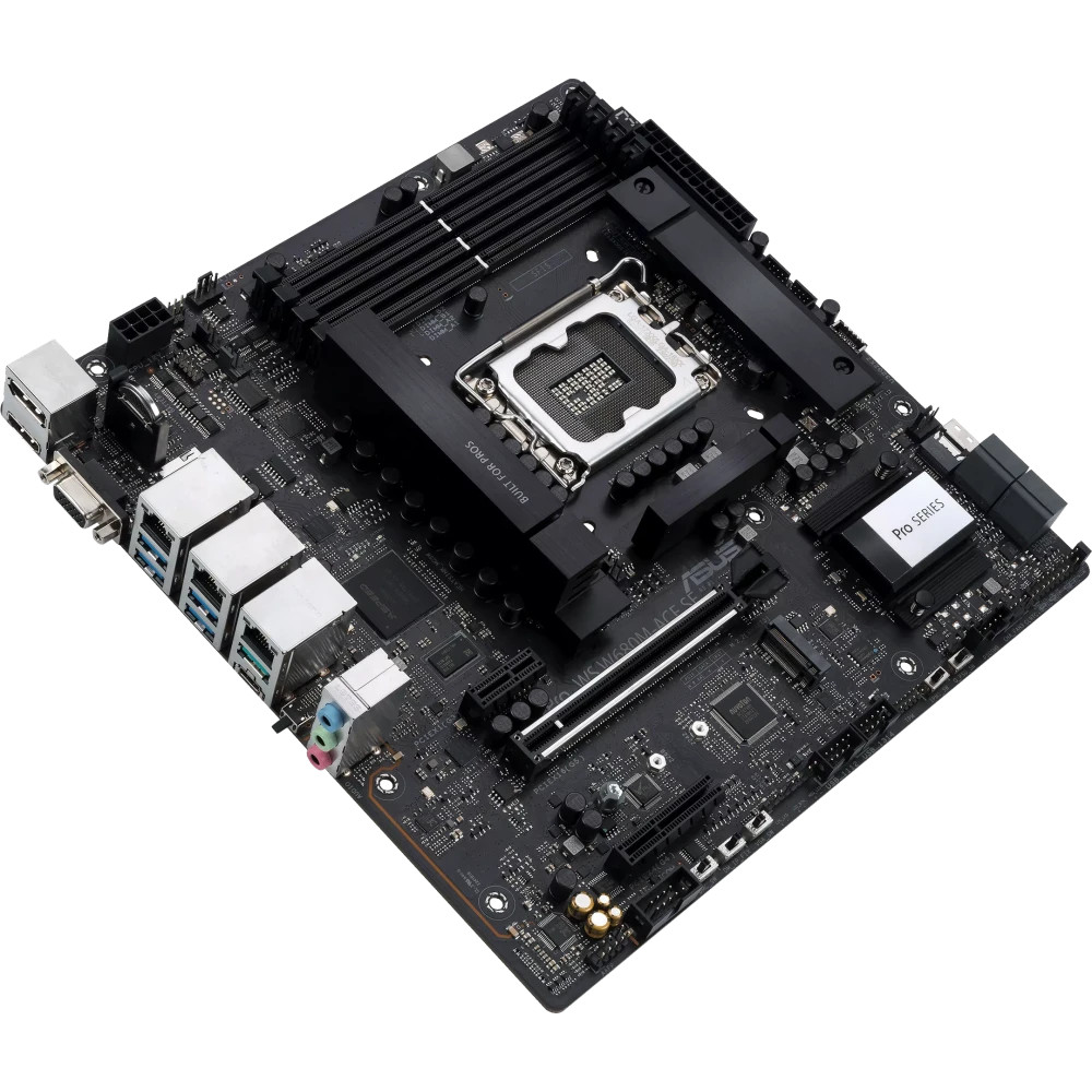 Материнская плата Asus PRO WS W680M-ACE SE 90MB1FA0-M0EAY0 Mini-ATX, LGA 1700 - миниатюра 9