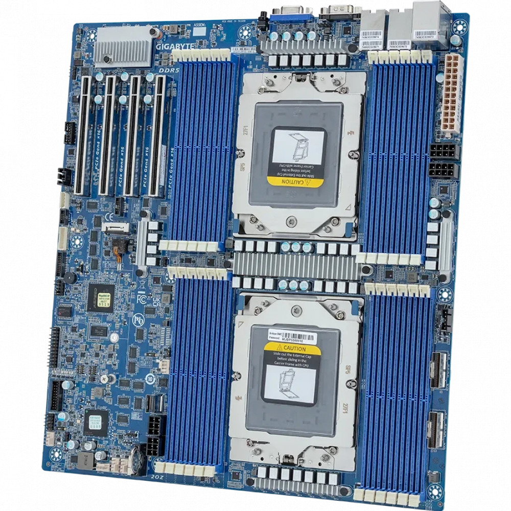 Материнская плата Gigabyte MZ73-LM1 E-ATX, LGA 6096 - миниатюра 5
