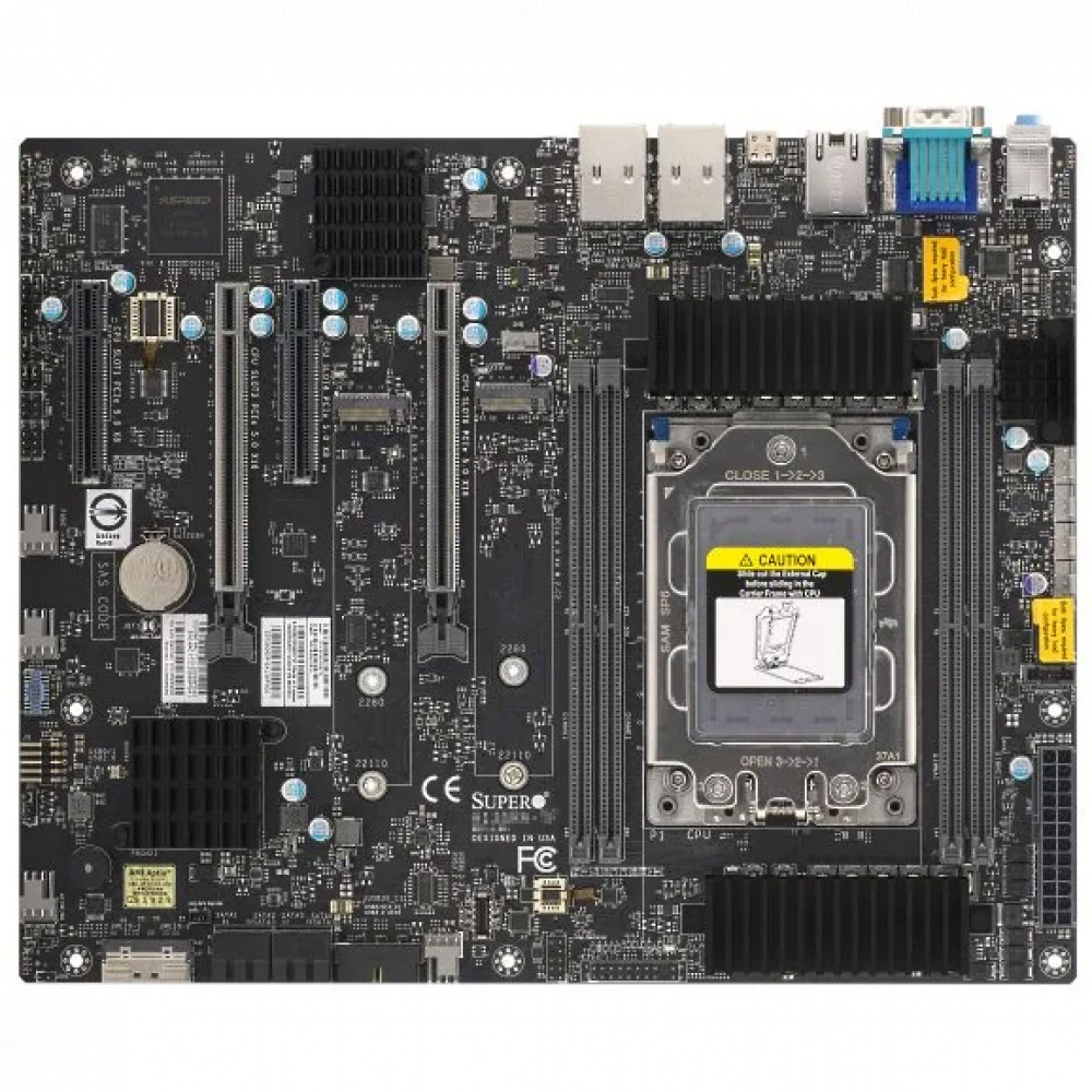 Материнская плата Supermicro MBD-H13SRA-F-B ATX, AMD sTR5 - миниатюра 3