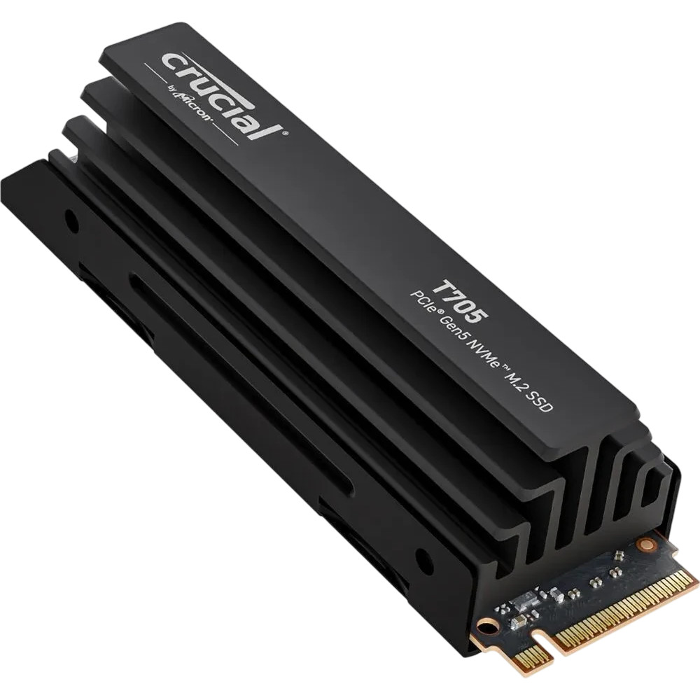 Жесткий диск Crucial T705 CT1000T705SSD5 SSD (твердотельные), 1 ТБ, M.2, PCIe - миниатюра 5