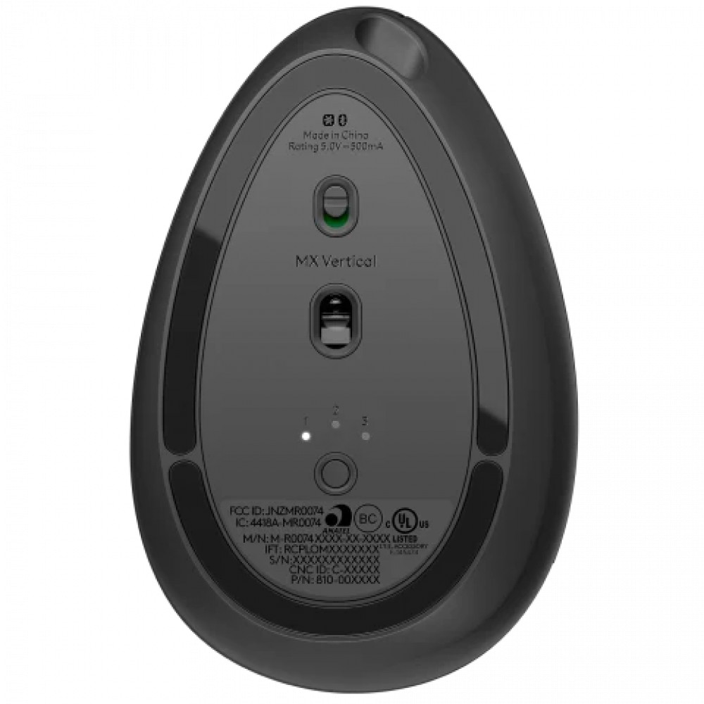 Мышь Logitech MX Vertical Black 910-005449 Премиальные, Беспроводная - миниатюра 10
