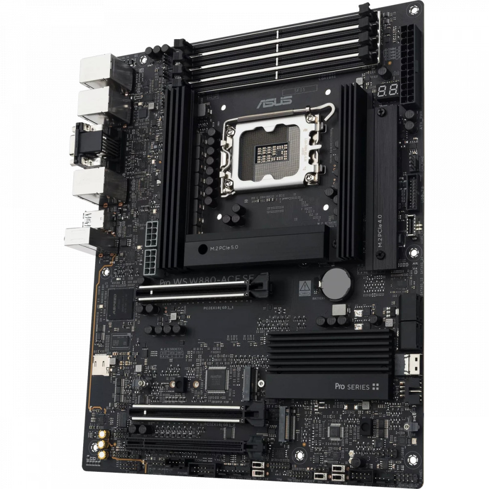Материнская плата Asus PRO WS W880-ACE SE 90MB1KV0-M0EAY0 ATX, LGA 1851 - миниатюра 8