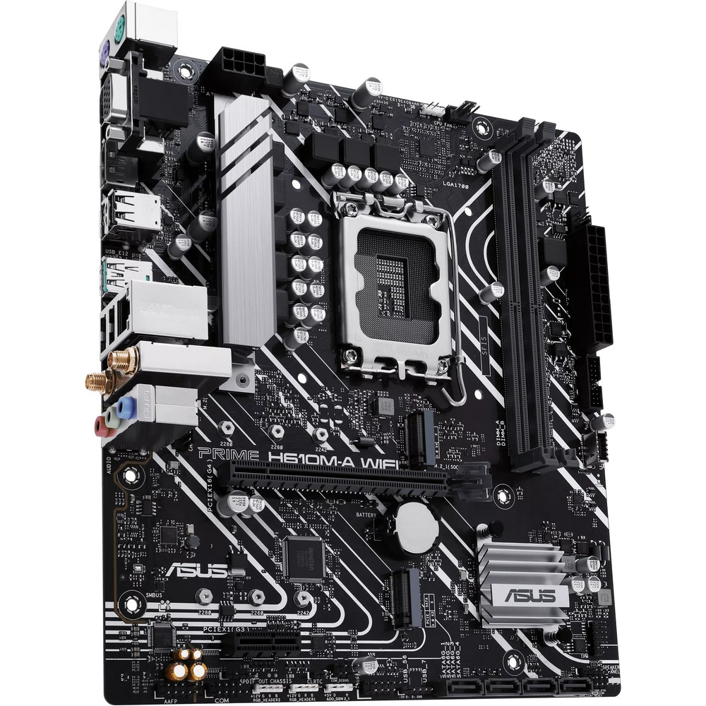 Материнская плата Asus PRIME H610M-A WIFI Micro-ATX, LGA 1700 - миниатюра 9