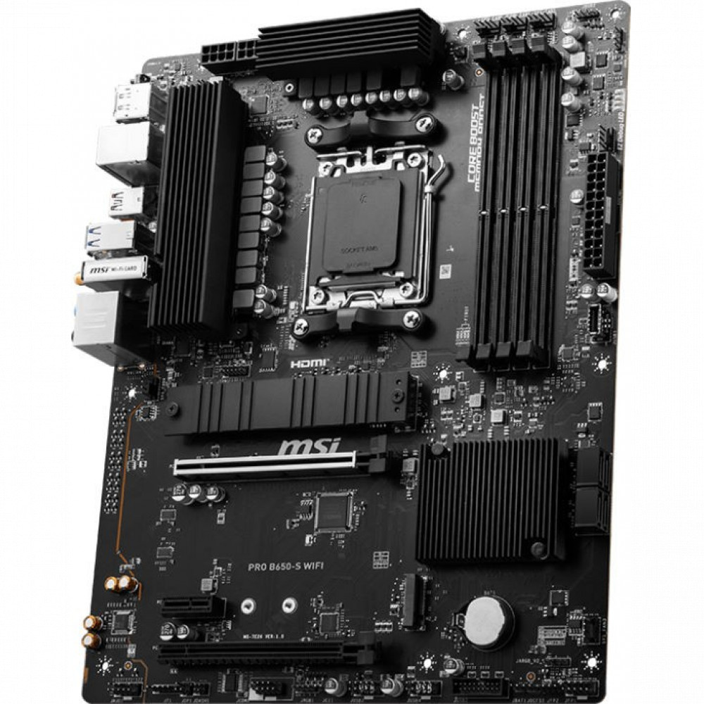 Материнская плата MSI PRO B650-S WIFI ATX, AMD AM5 - миниатюра 8