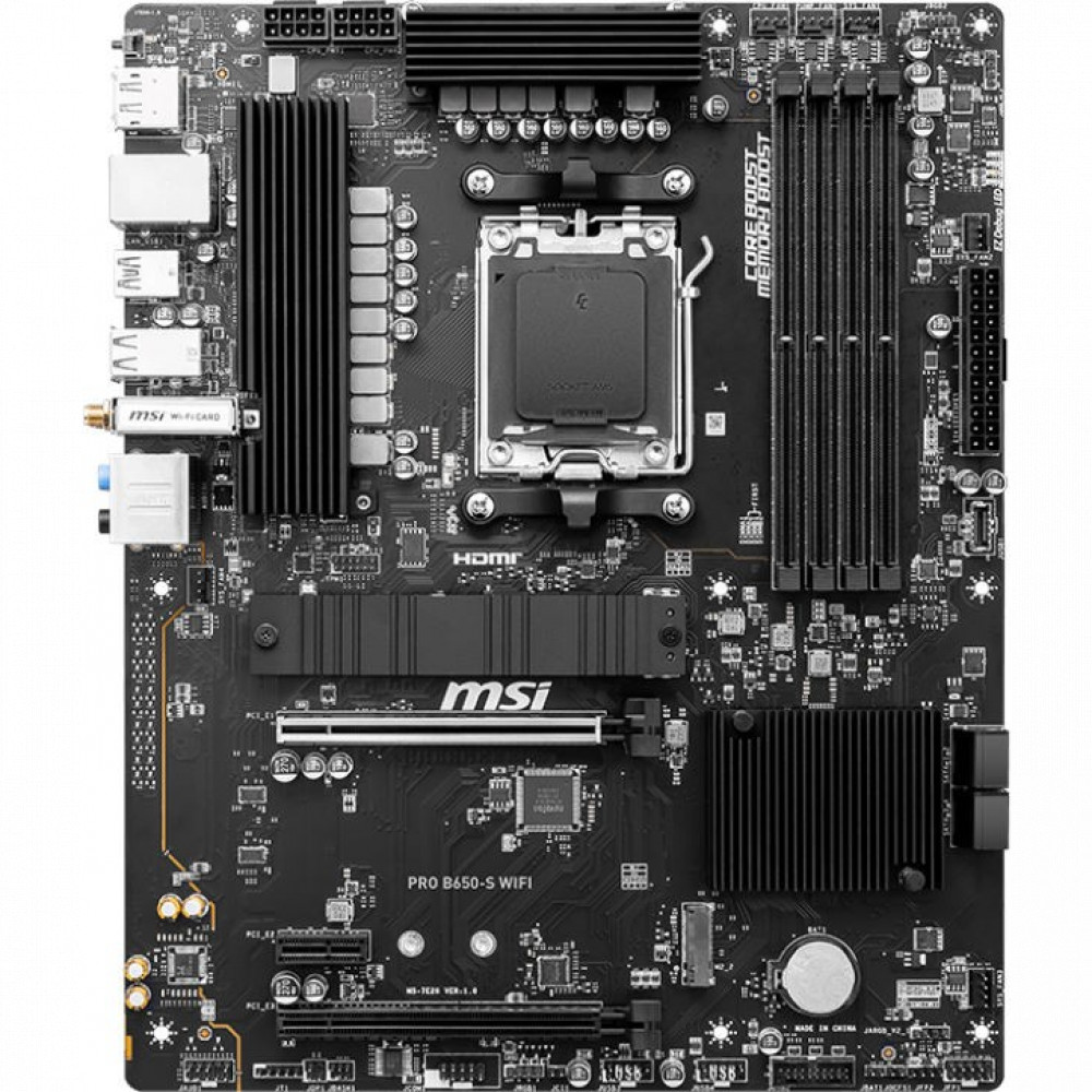 Материнская плата MSI PRO B650-S WIFI ATX, AMD AM5 - миниатюра 7