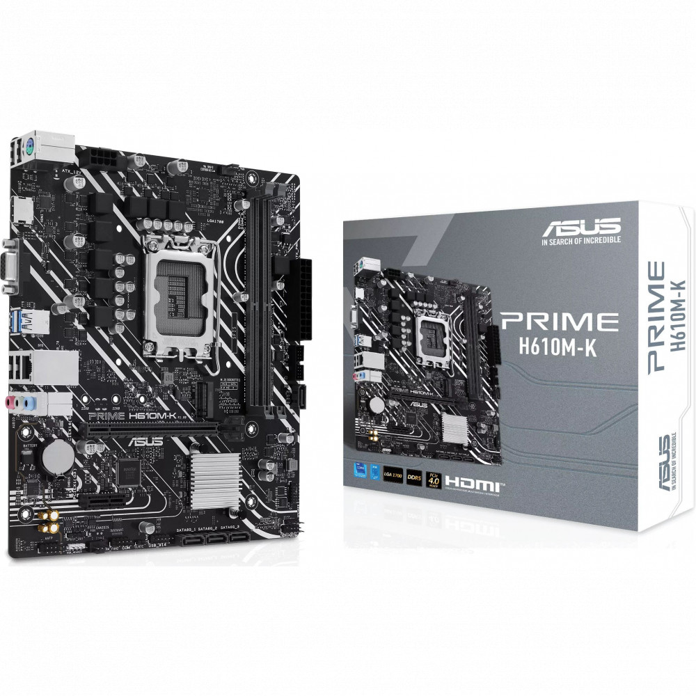 Материнская плата Asus PRIME H610M-K Micro-ATX, LGA 1700 - миниатюра 12