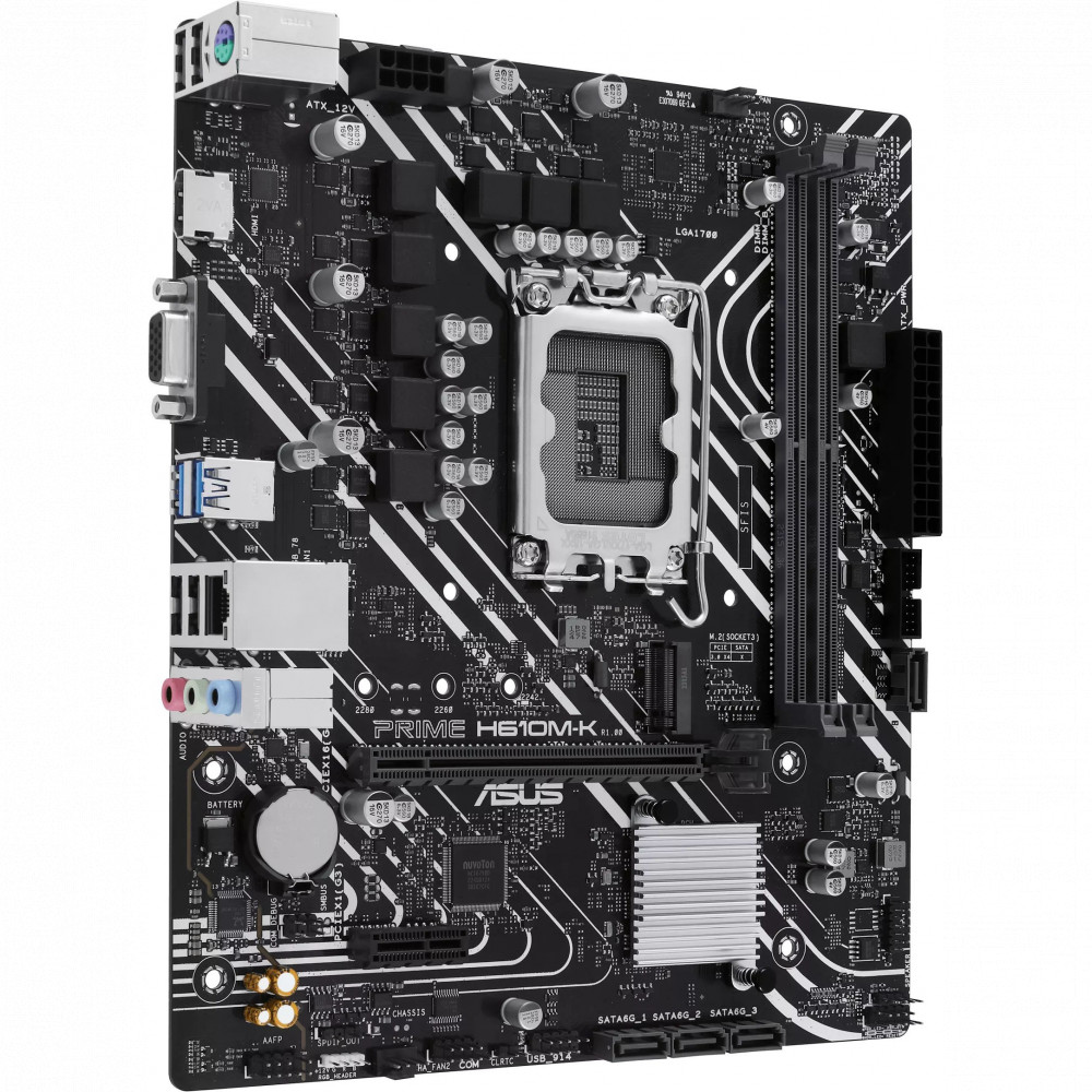 Материнская плата Asus PRIME H610M-K Micro-ATX, LGA 1700 - миниатюра 9