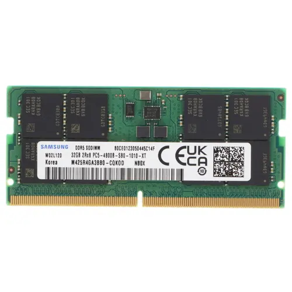 ОЗУ Samsung M425R4GA3BB0-CQK SO-DIMM, DDR5, 32 Гб, 4800 МГц - миниатюра 3