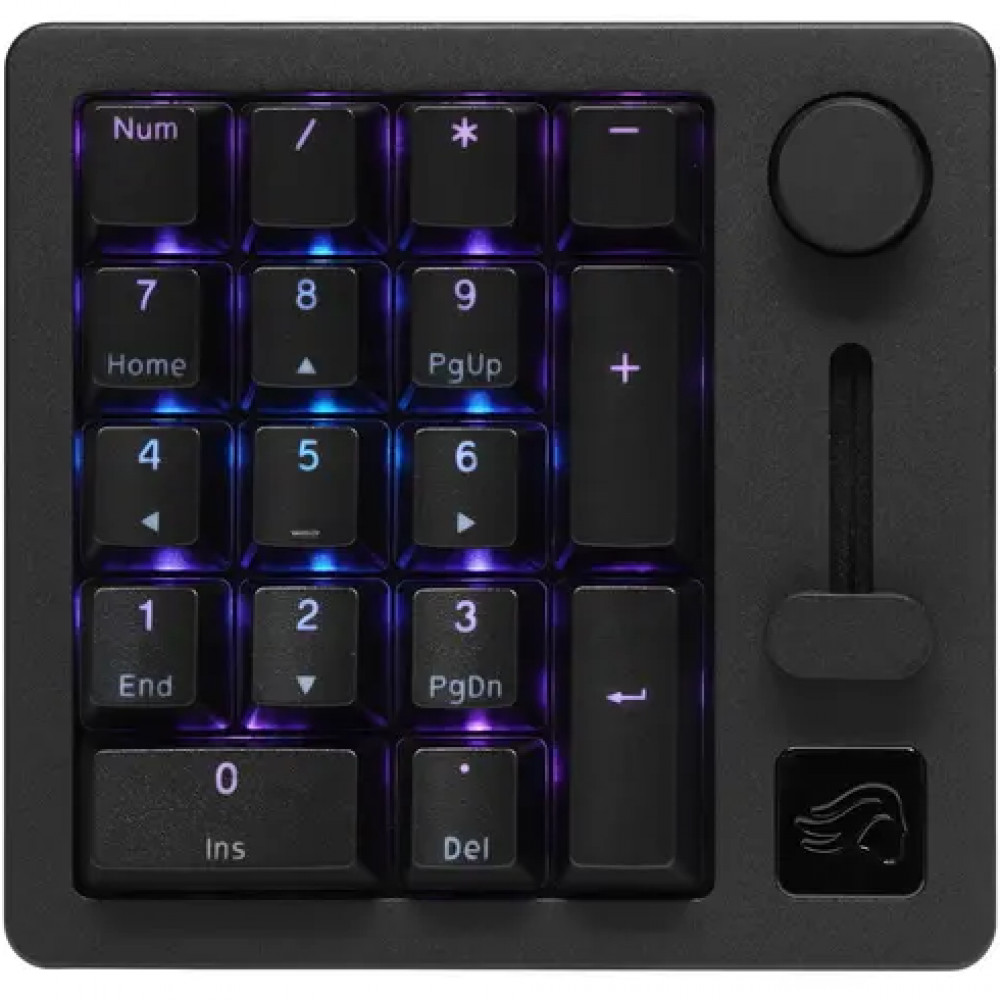 Клавиатура GLORIOUS GMMK Numpad Wireless Pre-Built (Fox Linear Switch) GLO-GMMK-NP-FOX-B Беспроводная, USB - миниатюра 13