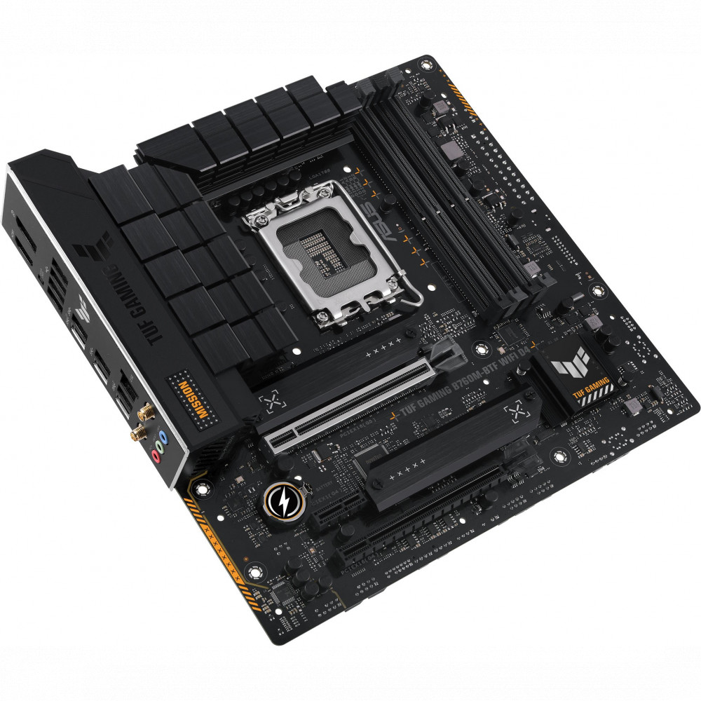 Материнская плата Asus TUF GAMING B760M-BTF WIFI D4 Micro-ATX, LGA 1700 - миниатюра 14