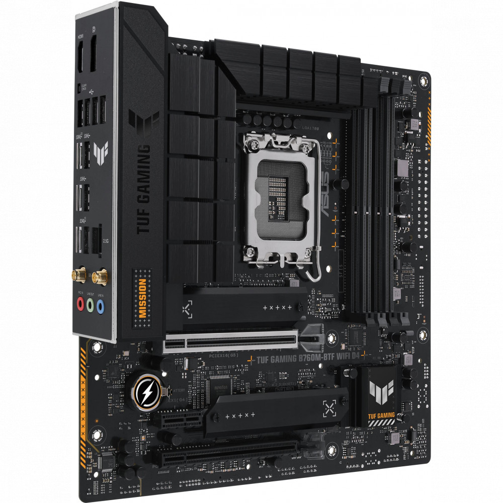 Материнская плата Asus TUF GAMING B760M-BTF WIFI D4 Micro-ATX, LGA 1700 - миниатюра 11