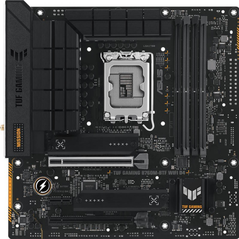 Материнская плата Asus TUF GAMING B760M-BTF WIFI D4 Micro-ATX, LGA 1700 - миниатюра 12