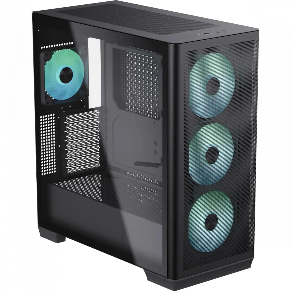 Корпус Aerocool Creator C1 Black (APNX C1 BK) (C1-BK-v1) C1-BK-v1 APCM-CR01043.11 Mid-Tower - миниатюра 13