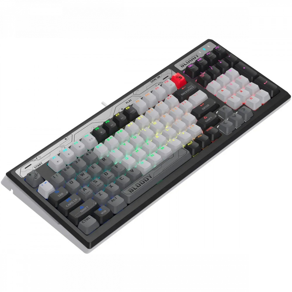 Клавиатура A4Tech Bloody B950 Grey Проводная, USB - миниатюра 7