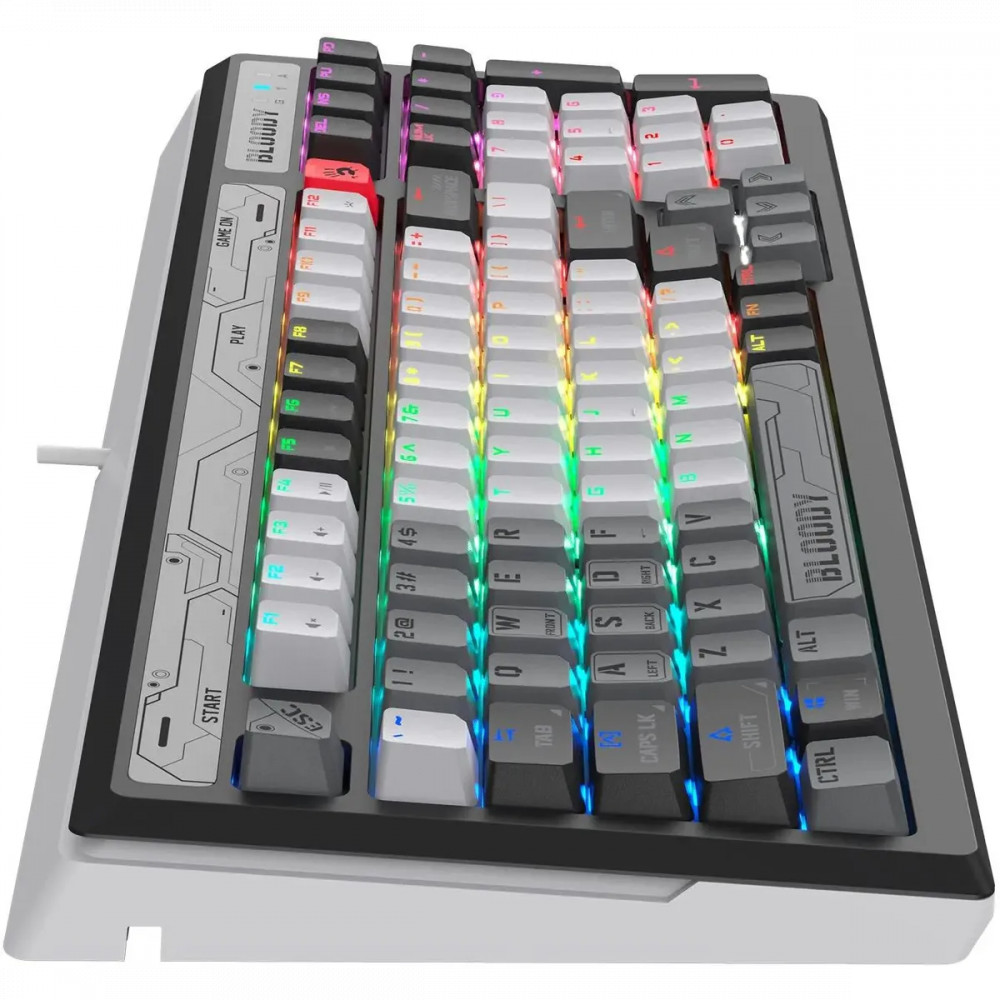 Клавиатура A4Tech Bloody B950 Grey Проводная, USB - миниатюра 9
