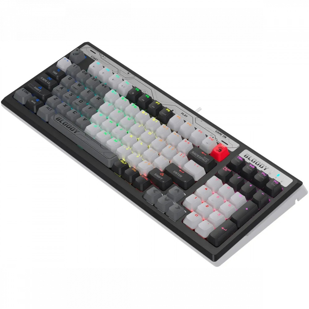 Клавиатура A4Tech Bloody B950 Grey Проводная, USB - миниатюра 8