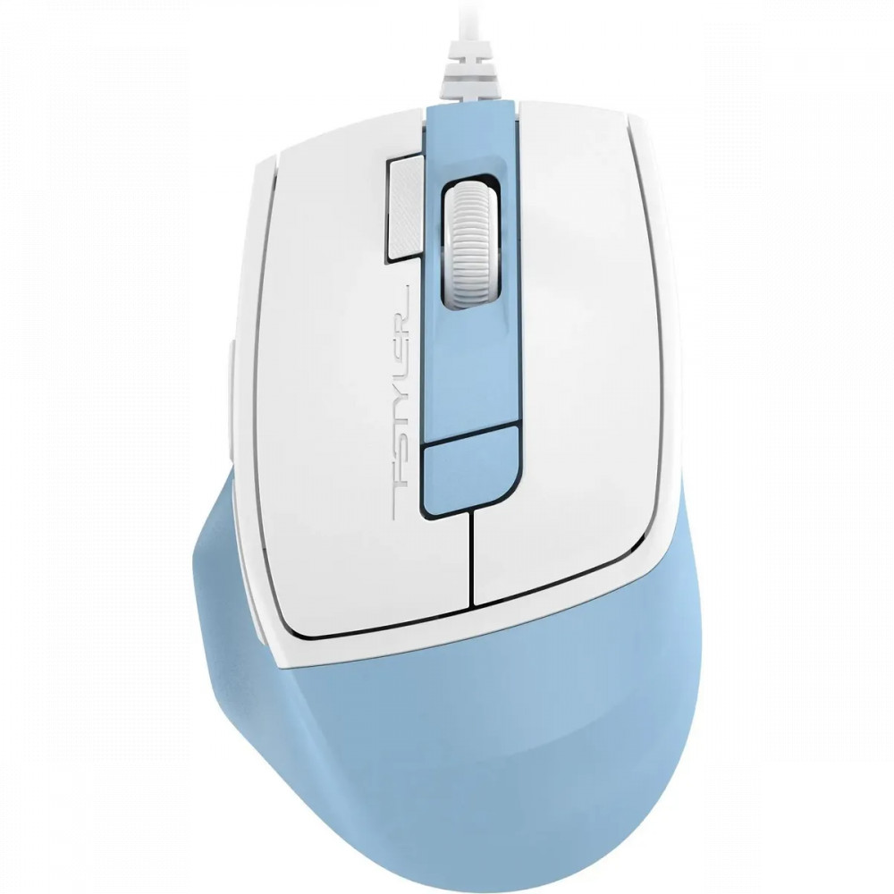 Мышь A4Tech Fstyler FM45S Air FM45S AIR USB (LCY BLUE) Бюджетные, Проводная - миниатюра 4