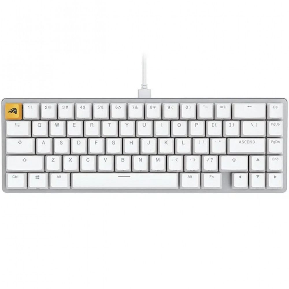 Клавиатура GLORIOUS GMMK2 Compact White GLO-GMMK2-65-FOX-W Проводная, USB - миниатюра 10