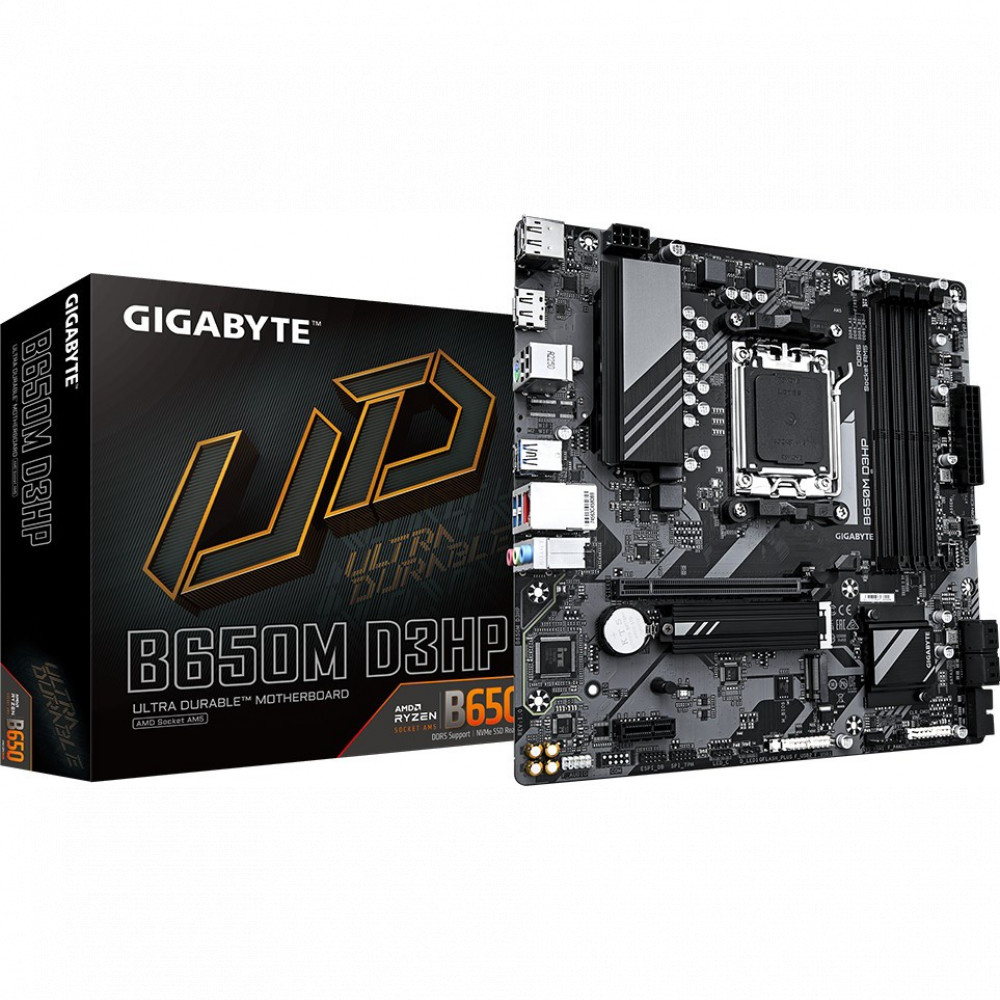 Материнская плата Gigabyte B650M D3HP Micro-ATX, AMD AM5 - миниатюра 10