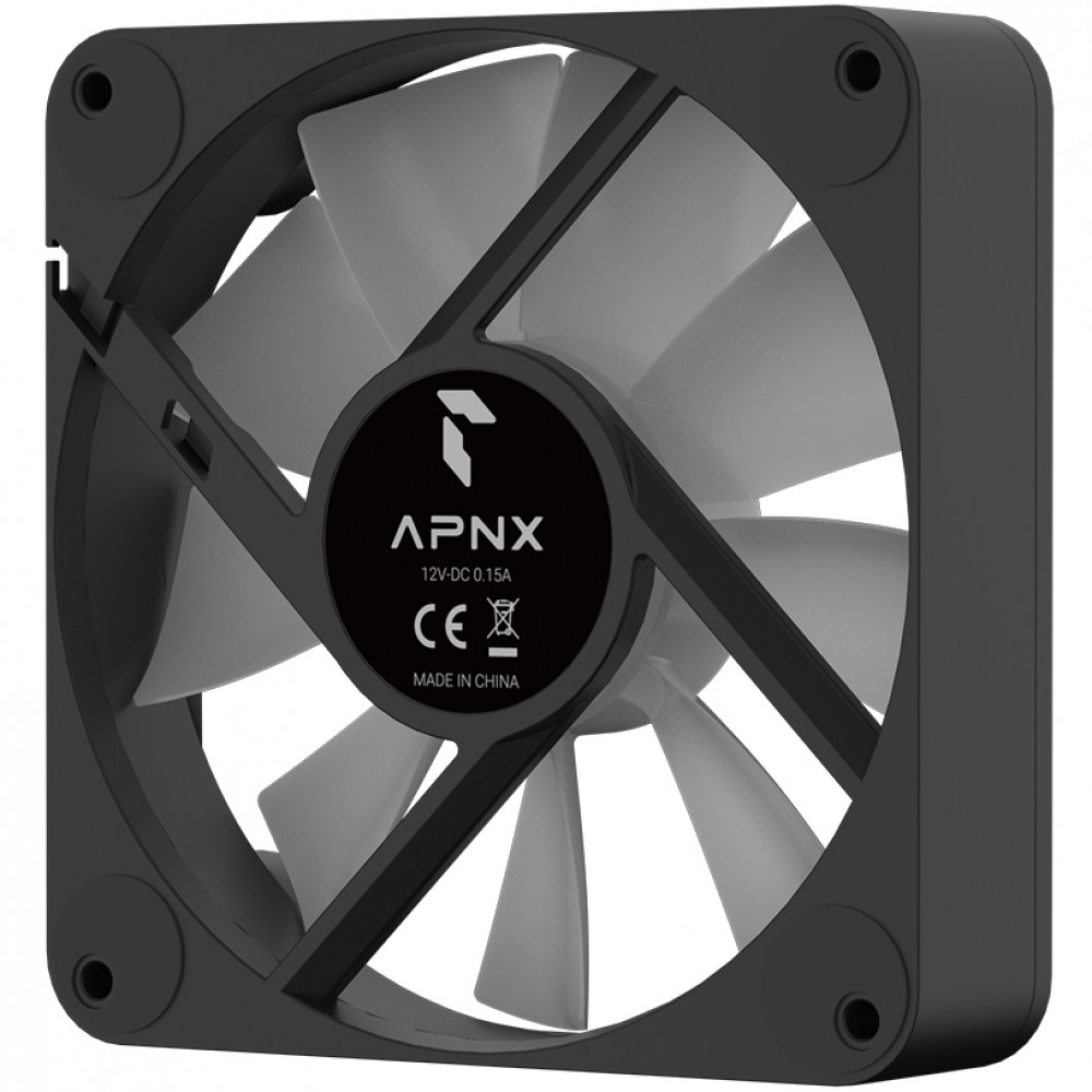 Система охлаждения Aerocool APNX FP1-140 BK ARGB FP1-140 PWM ARGB BK Для системного блока - миниатюра 6