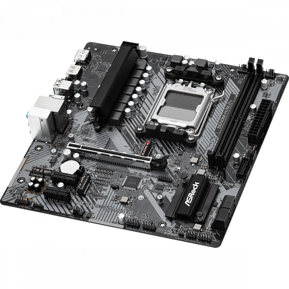 Материнская плата ASRock B650M-H/M.2+ Micro-ATX, AMD AM5 - миниатюра 9