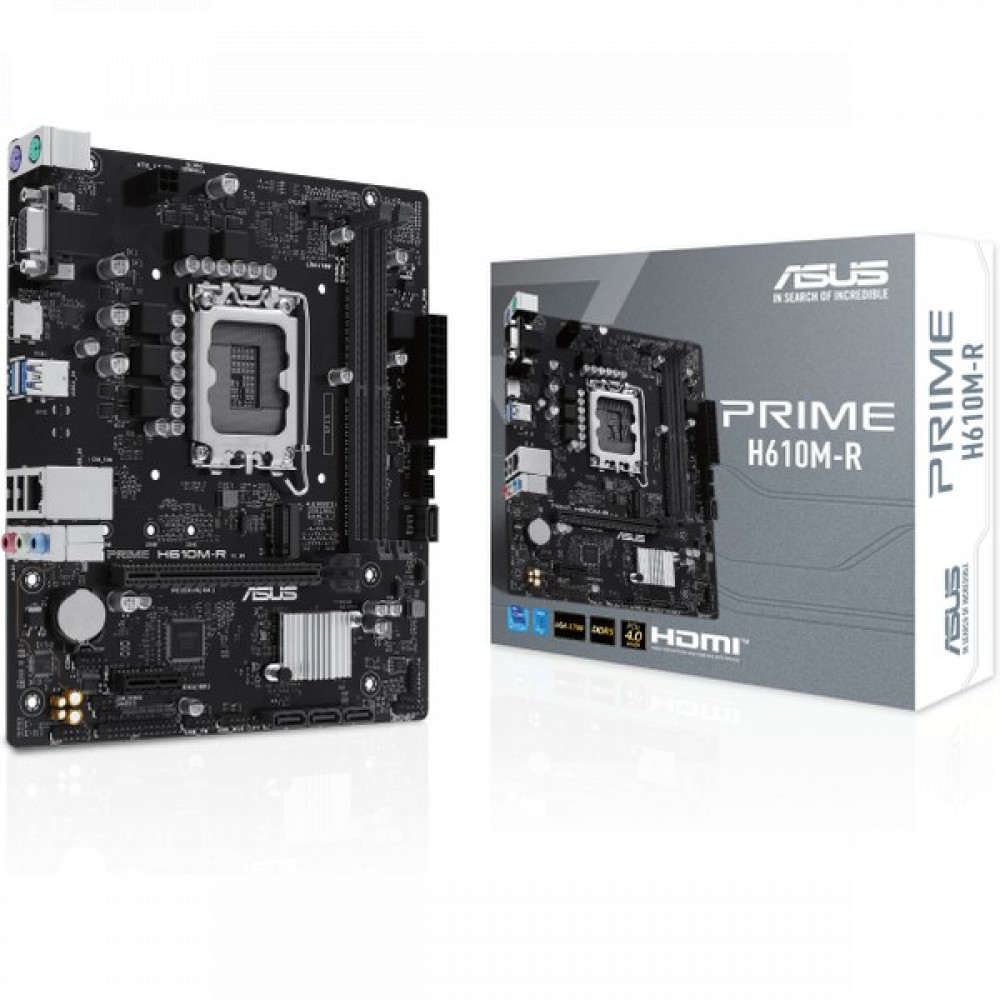Материнская плата Asus PRIME H610M-R-SI 90MB1GL0-M0ECY0 Micro-ATX, LGA 1700 - миниатюра 8