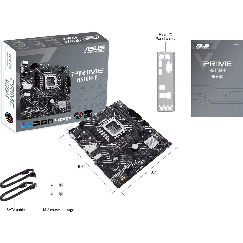 Материнская плата Asus PRIME H610M-E-CSM 90MB1G10-M0EAYC Micro-ATX, LGA 1700 - миниатюра 8