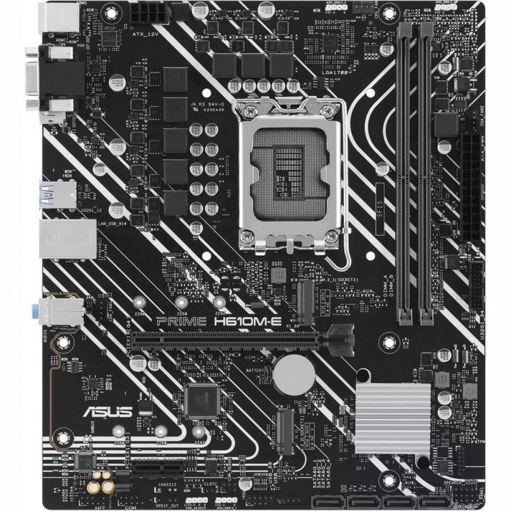 Материнская плата Asus PRIME H610M-E-CSM 90MB1G10-M0EAYC Micro-ATX, LGA 1700 - миниатюра 6