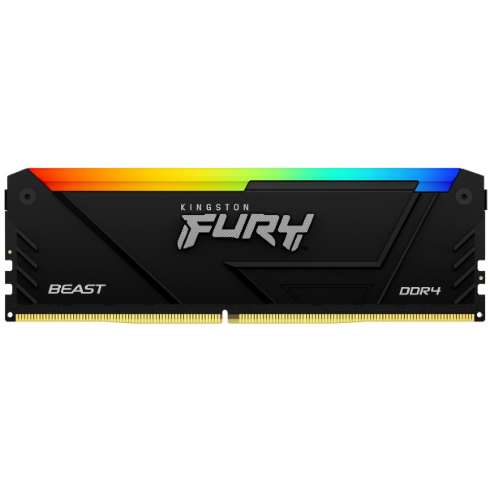 ОЗУ Kingston Fury Beast RGB KF432C16BB2A/8 DIMM, DDR4, 8 Гб, 3200 МГц - миниатюра 2