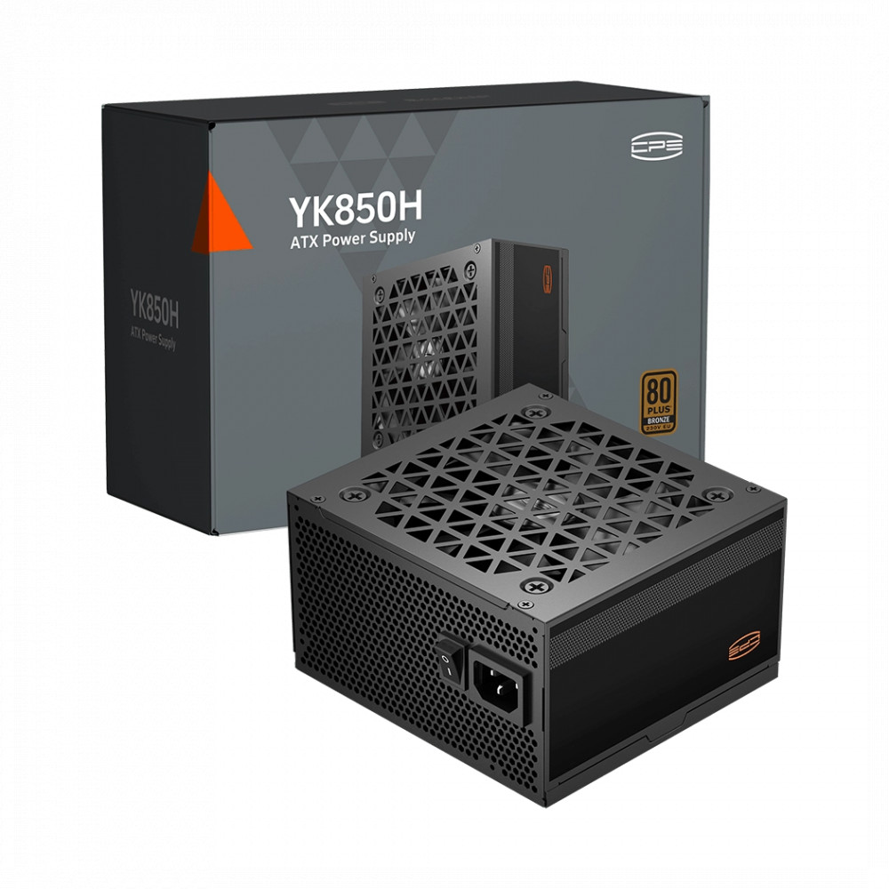 Блок питания PCcooler YK850H P3-YK850H-B1HWBK1-EU 850 Вт, 80+ Bronze