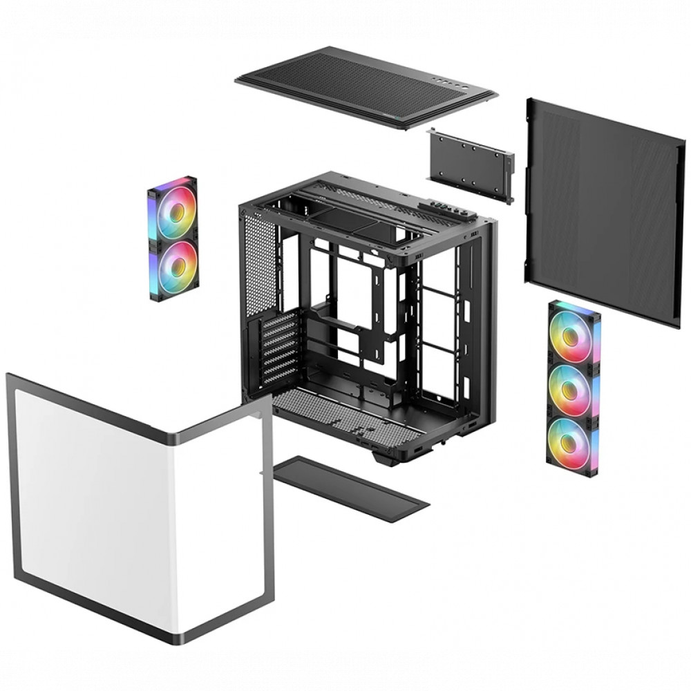 Корпус Deepcool CG590U 5F Black R-CG590U-BKAGA5-G Mid-Tower - миниатюра 10